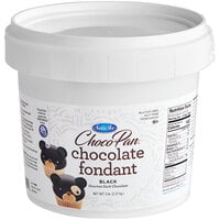 Satin Ice ChocoPan 5 lb. Black Covering Chocolate