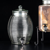 Libbey 92165 2.9 Gallon Glass Beehive Beverage Dispenser - 2/Case