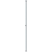 Metro 63PDFS Super Erecta Stainless Steel Post-Type Wall Mount 62 inch Post with Brackets