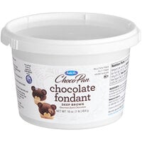 Satin Ice ChocoPan 1 lb. Deep Brown Covering Chocolate