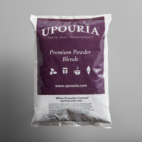 UPOURIA™ 2 lb. White Chocolate Caramel Cappuccino Mix - 6/Case