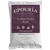 UPOURIA® Pumpkin Spice Cappuccino Mix 2 lb. - 6/Case