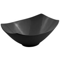 Bon Chef 2514BLK Gondola 96 oz. Black Sandstone Cast Aluminum Bowl