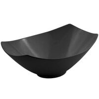 Bon Chef 2515BLK Gondola 160 oz. Black Sandstone Cast Aluminum Bowl