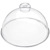 Delfin DRD-10K-00 10" Clear Acrylic Round Sample / Pastry Dome Cover
