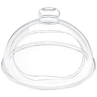 Delfin DRD-15KT-00 15" Clear Acrylic Round Cut Sample / Pastry Dome Cover