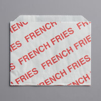 Carnival King 4 1/2 inch x 3 1/2 inch Small Printed French Fry Bag - 2000/Case