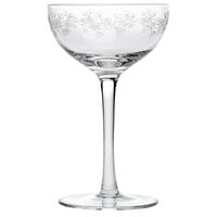 Arcoroc by Chris Adams CA504 Mix Collection 6 oz. Etched Coupe Cocktail Glass by Arc Cardinal - 24/Case