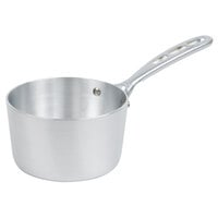 Vollrath 67301 Wear-Ever 1.5 Qt. Tapered Aluminum Sauce Pan with TriVent Chrome Plated Handle