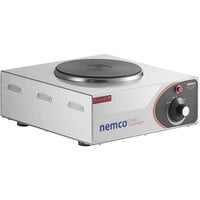 Nemco 6310-1 Electric Countertop Hot Plate with 1 Solid Burner - 240V