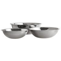 Choice Standard Weight Stainless Steel Mixing Bowl Set - XL - 3/Set