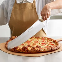 Dexter-Russell 18003 Sani-Safe 16 inch Pizza Knife with White Handle