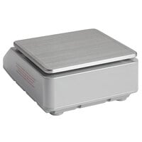 Edlund BRV-HP30 BRAVO! 30 lb. High Profile Digital Portion Scale with ClearShield Protective Cover