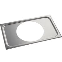 Vollrath 19189 Stainless Steel Adapter Plate for (1) 11 Qt. Inset