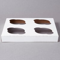 Baker's Mark Reversible Cupcake Insert - Standard - Holds 4 Cupcakes - 200/Case