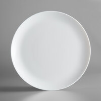 Arcoroc N9408 Evolutions 10 inch White Round Deep Opal Glass Plate by Arc Cardinal - 24/Case