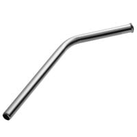 Barfly M37117 6 1/2 inch Stainless Steel Reusable Bent Straw with 5/16 inch Diameter - 12/Pack