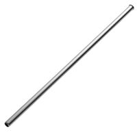Barfly M37110 8 1/2 inch Stainless Steel Reusable Straight Straw with 1/4 inch Diameter - 12/Pack