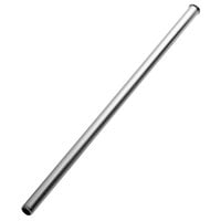 Barfly M37112 8 1/2 inch Stainless Steel Reusable Straight Straw with 5/16 inch Diameter - 12/Pack