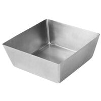 American Metalcraft SSQ117 254 oz. Satin Finish Stainless Steel Square Bowl