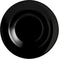 Arcoroc P1138 Evolutions 11 inch Black Round Opal Glass Pasta Plate by Arc Cardinal - 12/Case