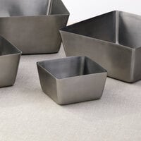 American Metalcraft SSQ53 30 oz. Satin Finish Stainless Steel Square Bowl