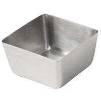 American Metalcraft SSQ53 30 oz. Satin Finish Stainless Steel Square Bowl