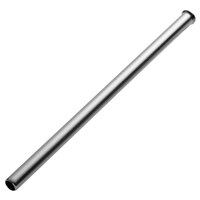Barfly M37116 6 1/2 inch Stainless Steel Reusable Straight Straw with 5/16 inch Diameter - 12/Pack