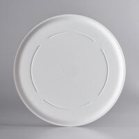 GET ML-1125-AW Madison Avenue 11 1/4 inch Round American White Melamine Display Tray / Plate