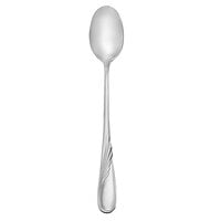 Walco 2104 Goddess 7 1/4 inch 18/10 Stainless Steel Extra Heavy Weight Iced Tea Spoon - 24/Case