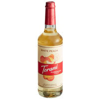 Torani 750 mL Puremade White Peach Flavoring Syrup