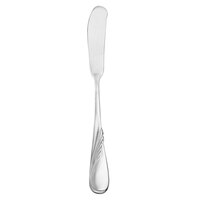 Walco 2110 Goddess 7 1/8 inch 18/10 Stainless Steel Extra Heavy Weight Butter Spreader - 24/Case