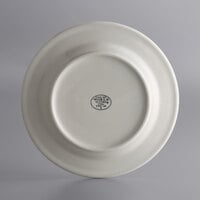 World Tableware PWC-45 Princess White 10 1/2 inch Ultima Cream White Round Rolled Edge Stoneware Plate - 12/Case