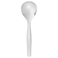 Sabert UM72S 10" Disposable Silver Plastic Serving Spoon - 72/Case