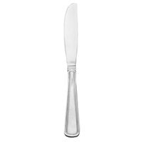 World Tableware Brandware 139 5262 Classic Rim 8 3/8 inch 18/0 Stainless Steel Medium Weight Dinner Knife - 12/Case