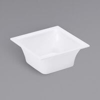 Delfin Traditional 24 oz. White Acrylic Square Drop-In Insert BSQ-6CTD-20