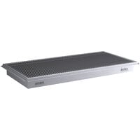 Regency 24 inch x 48 inch 14-Gauge Stainless Steel Floor Trough with Grate