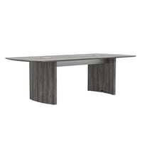 Safco MNC8LGS Medina 8' Steel Gray Rectangular Conference Table