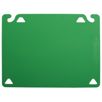 San Jamar CBQG1824GN QuadGrip™ 24 inch x 18 inch x 1/8 inch Green Cutting Board Refill - 2/Pack