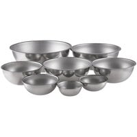 Vollrath 8 Piece Heavy-Duty Stainless Steel Mixing Bowl Set - 8/Set