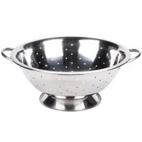 8 Qt. Stainless Steel Colander with Base and Handles