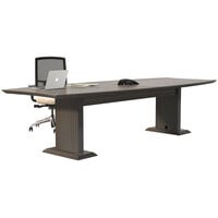 Safco STC10TDW Sterling 10' Driftwood Rectangular Conference Table