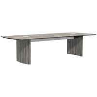 Safco MNC10LGS Medina 10' Steel Gray Rectangular Conference Table