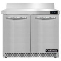 Continental Refrigerator SWF36NBS-FB 36 inch Front Breathing Worktop Freezer - 10.3 Cu. Ft.