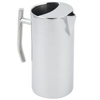 Water Jug 2L Stainless Steel water Pitcher with Ice Guard for Serving Juice Cold Water Milk at Home or in Restaurant 