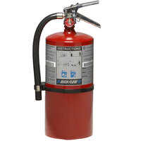 Buckeye 13.2 lb. Purple K High Flow Fire Extinguisher - Rechargeable Untagged - UL Rating 20-B:C