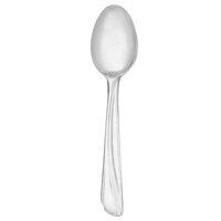 Walco 3429 Classic Scroll 4 1/2 inch 18/0 Stainless Steel Heavy Weight Demitasse Spoon - 24/Case
