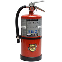 Buckeye 10 lb. Standard Dry High Flow Heavy Duty Fire Extinguisher - Rechargeable Untagged - UL Rating 10-B:C