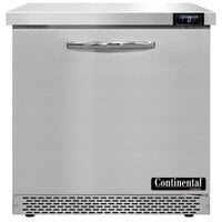 Continental Refrigerator SWF32N-FB 32 inch Front Breathing Undercounter Freezer