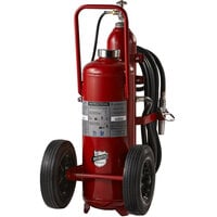 Buckeye 125 lb. Purple K Fire Extinguisher - Rechargeable Untagged Stored Pressure - UL Rating 320-B:C - Rubber Wheels